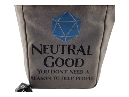 Neutral Good Dice Bag - Rowan Gate