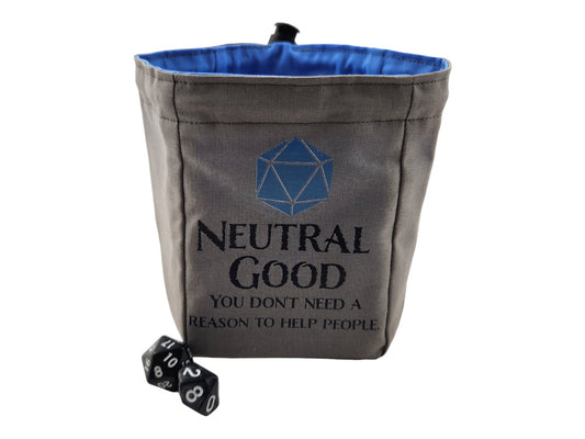 Neutral Good Dice Bag - Rowan Gate