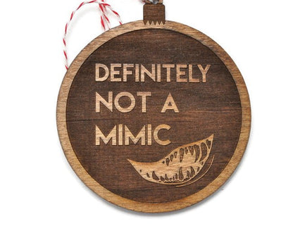 Not a mimic dnd Ornament - English Chestnut - Rowan Gate