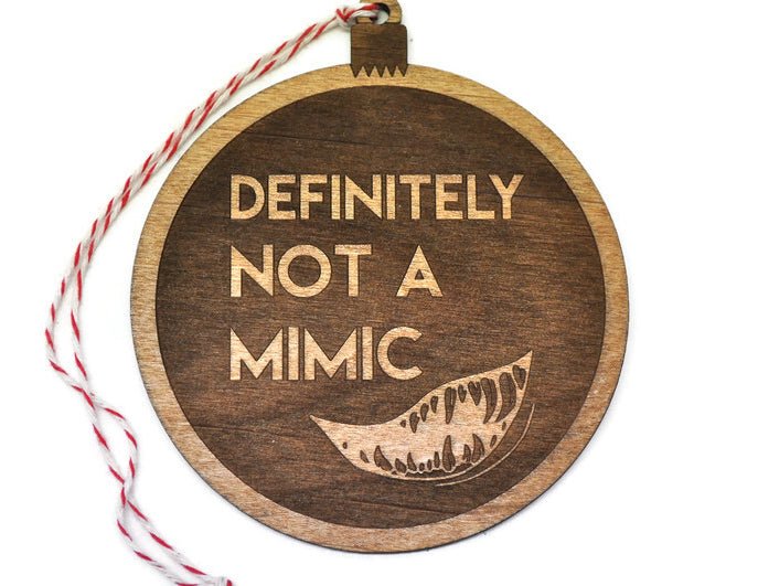 Not a mimic dnd Ornament - Golden Oak - Rowan Gate