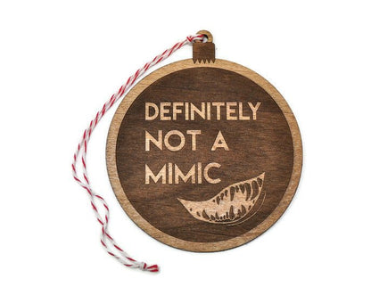 Not a mimic dnd Ornament - Golden Oak - Rowan Gate