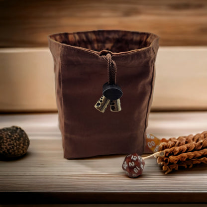 Owl familiar dice bag, - Rowan Gate