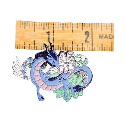 Pastel Dragon Enamel Pin - Rowan Gate