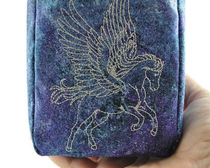 Pegasus in flight dice bag - Rowan Gate