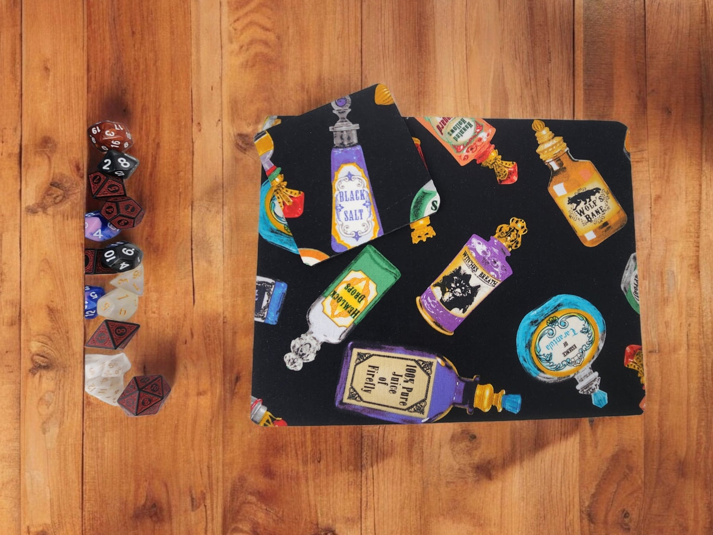 Potion Bottle desk set, mouse pad, coaster - Rowan Gate