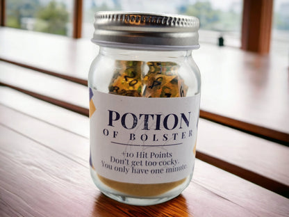 Potion of Bolster Sharp Resin Dice Set - Rowan Gate