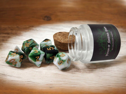 Potion of Gaseous Form dice jar potion - Rowan Gate