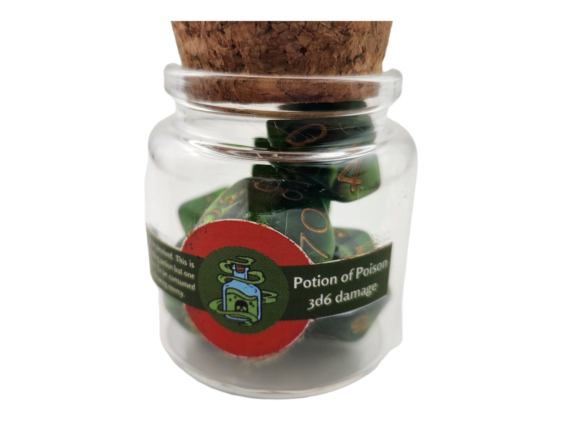 Potion of Poison dice jar potion - Rowan Gate