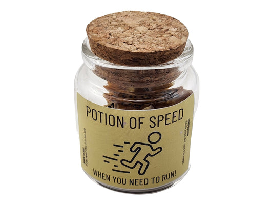 Potion of Speed dice jar potion - Rowan Gate