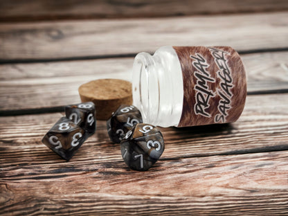 Primal Savagery spell dice jar - Rowan Gate