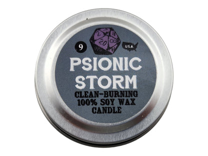 Psionic Storm Soy Candle - Rowan Gate