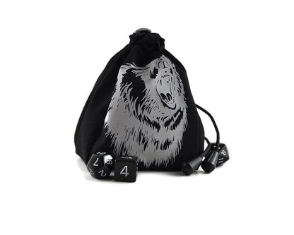 Raging Bear dice bag - Rowan Gate