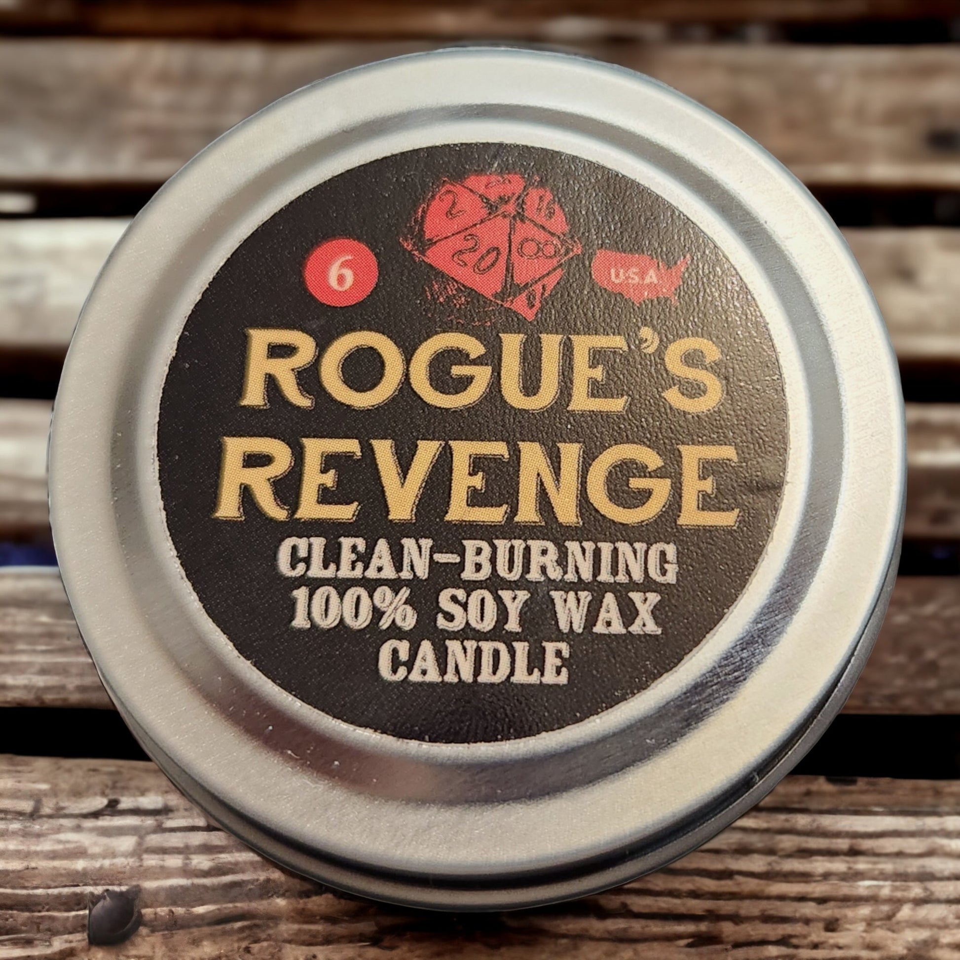 Rogue's Revenge Soy Candle - Rowan Gate