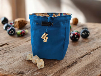 Role playing dice bag, TTRPG - Rowan Gate