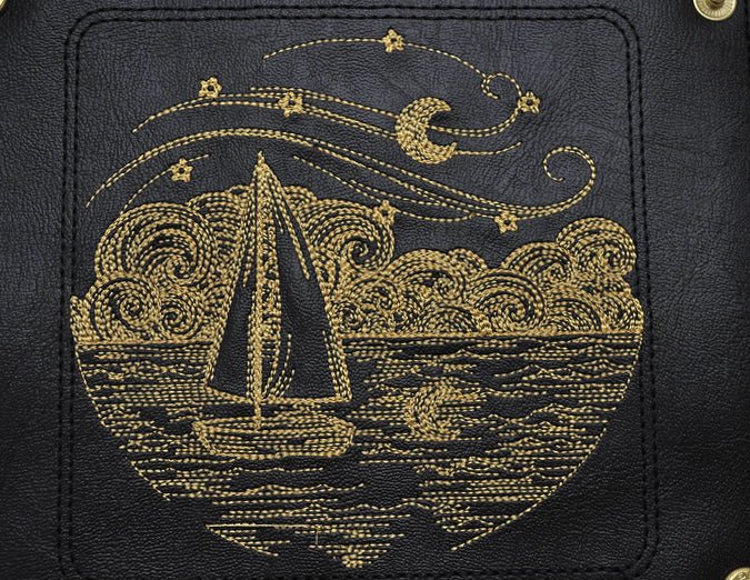 Sailing at night dice tray - Rowan Gate