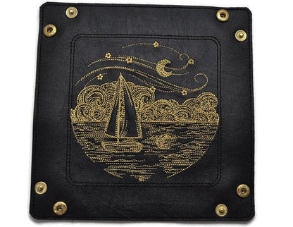 Sailing at night dice tray - Rowan Gate