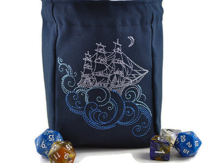 Ship Dice Bag - Rowan Gate