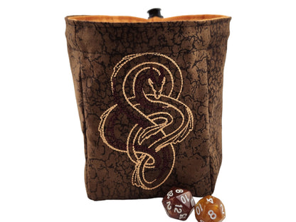 Skinny Dragon dice bag - Rowan Gate