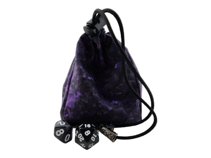 Skull and Rose dice bag - Rowan Gate