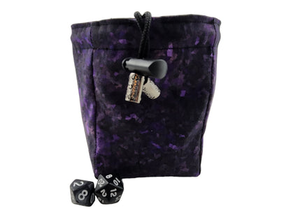 Skull and Rose dice bag - Rowan Gate