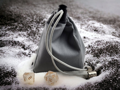 Snow Fox Dice Bag - Rowan Gate