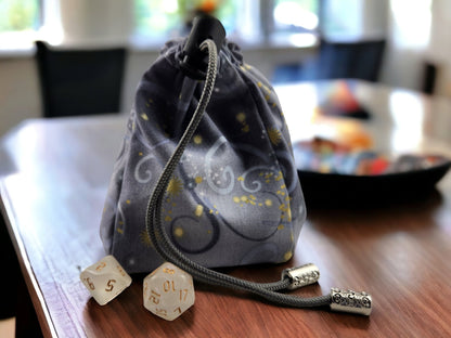 Spell book dice bag. - Rowan Gate