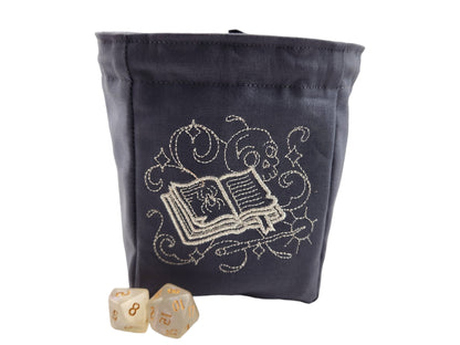 Spell book dice bag. - Rowan Gate