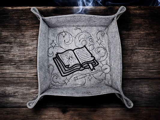 Spell Book Dice Tray - Rowan Gate