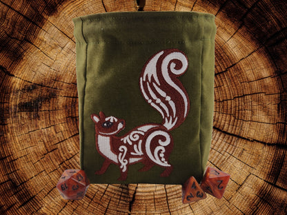 Squirrel Dice Bag - Rowan Gate