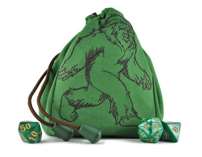 Strolling Sasquatch dice bag - Rowan Gate