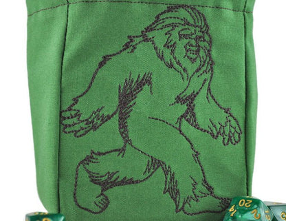 Strolling Sasquatch dice bag - Rowan Gate