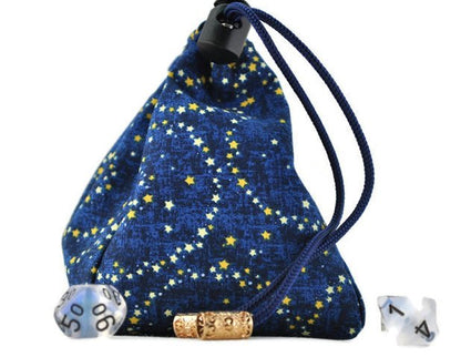 Swirl of Stars Dice Bag - Rowan Gate