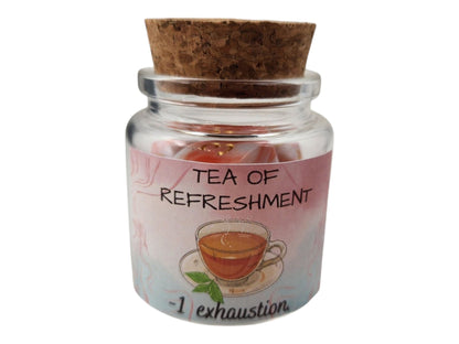 Tea of Refreshment dice jar - Rowan Gate