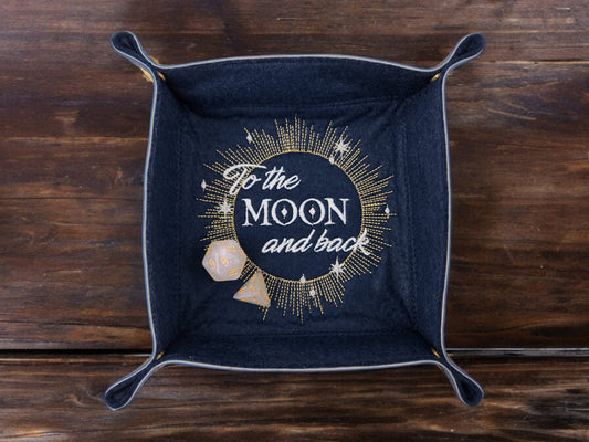 To the moon and back dice tray - Rowan Gate