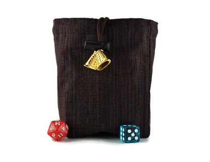 Trio of Frogs dice bag - Rowan Gate