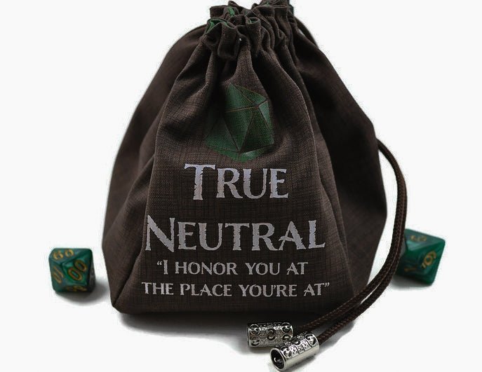 True Neutral Dice Bag - Rowan Gate