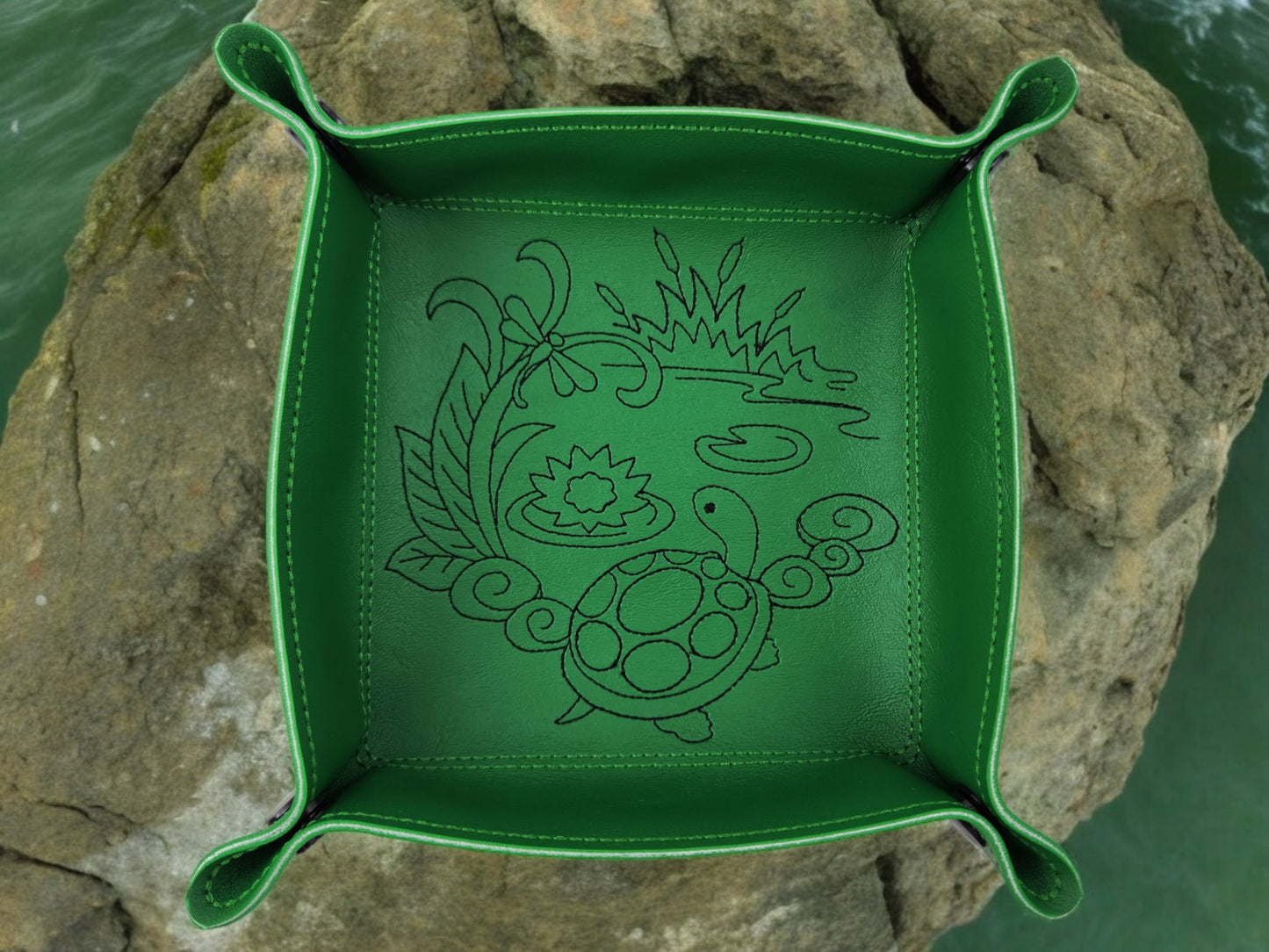 Turtle Dice Tray - Rowan Gate