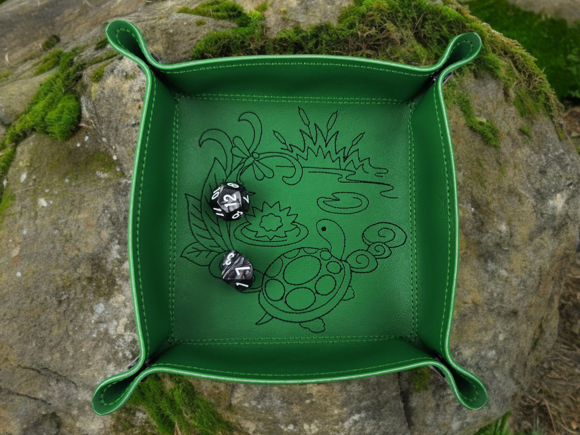 Turtle Dice Tray - Rowan Gate