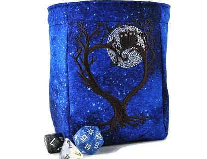 Two Owls dice bag - Rowan Gate