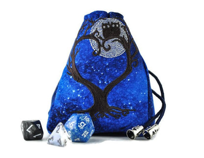 Two Owls dice bag - Rowan Gate