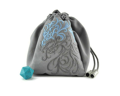 Two Toned Dragon Dice Bag - Rowan Gate