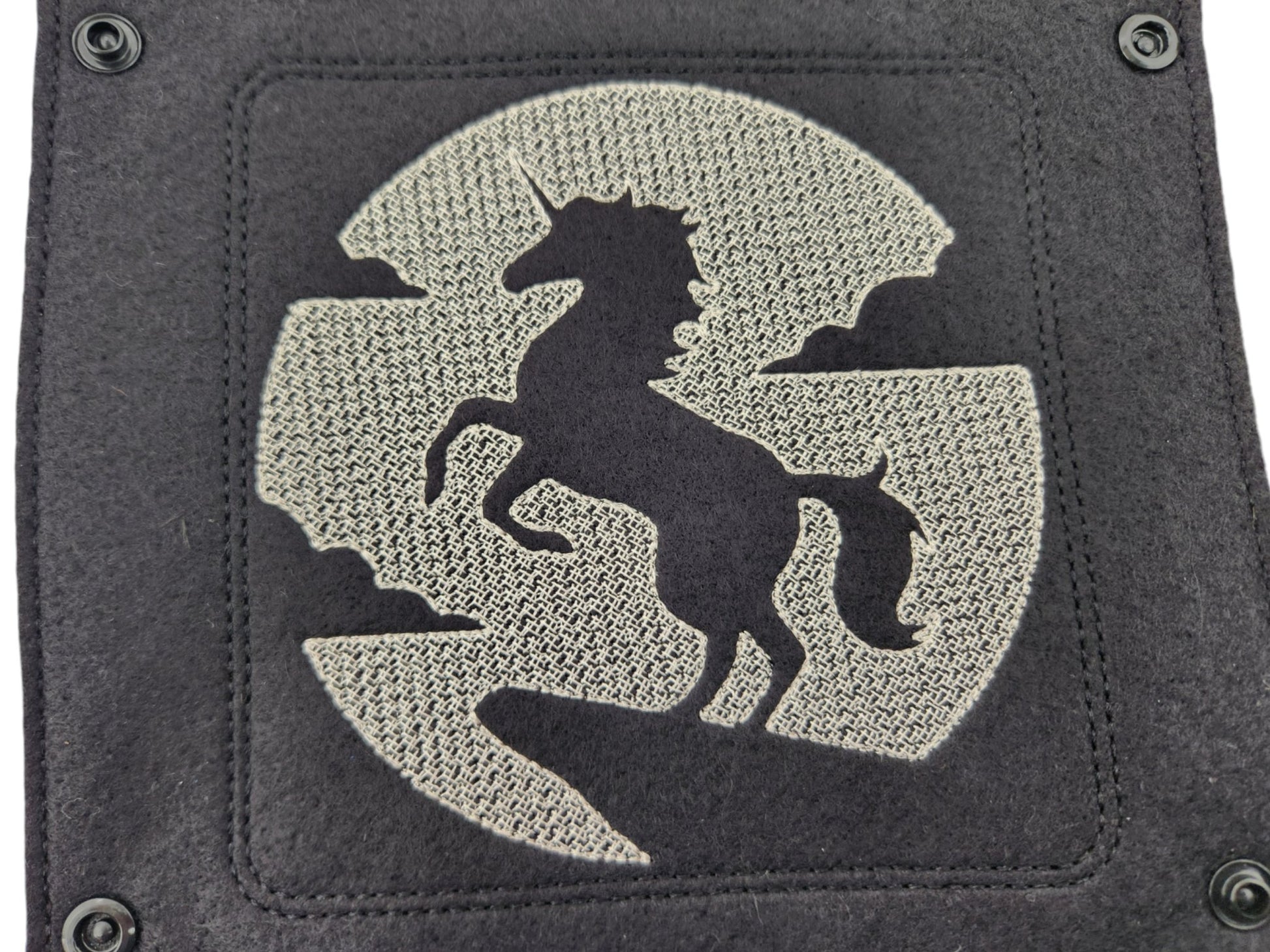 Unicorn Silhouette dice tray - Rowan Gate