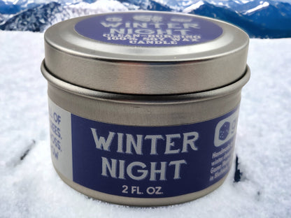 Winter Night Soy Candle - Rowan Gate