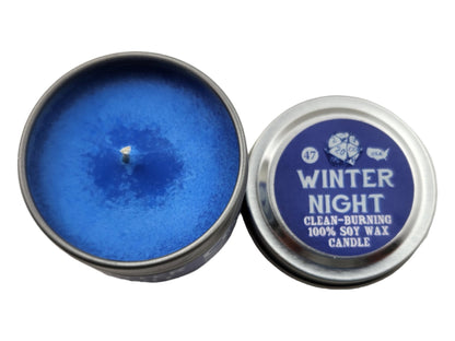 Winter Night Soy Candle - Rowan Gate