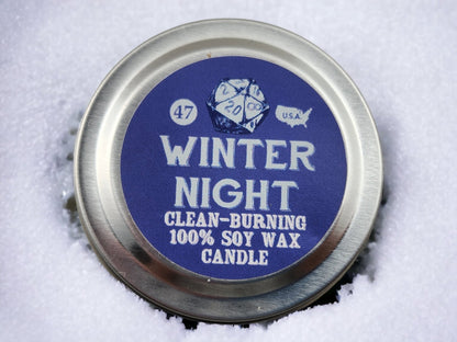 Winter Night Soy Candle - Rowan Gate