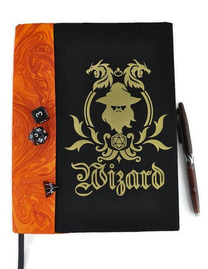 Wizard composition notebook cover - Rowan Gate