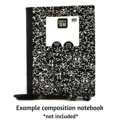 Wizard composition notebook cover - Rowan Gate