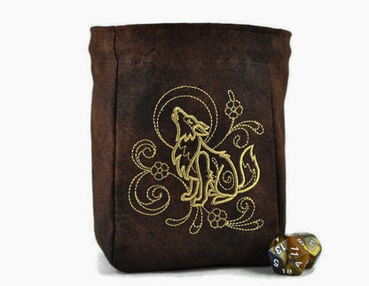 Wolf Dice Bag - Rowan Gate