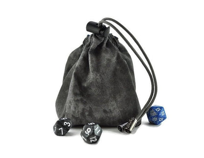 Wolf howling at the moon dice bag - Rowan Gate