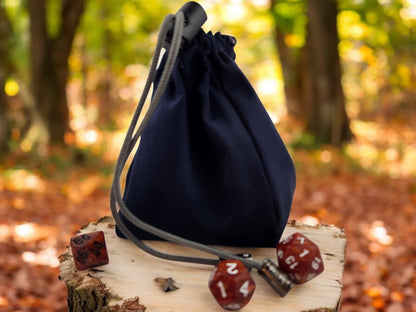 Woodland Fox dice bag - Rowan Gate